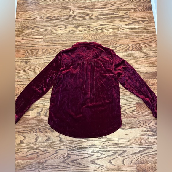 Maeve Velvet Shirt - Picture 4 of 10